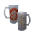 Caneca chopp, vidro jateado, 475ml, Time Internacional