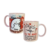 Caneca deporcelana, boneco palito, Dia dos namorados