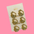 zarcillos irregulares dorados - comprar online