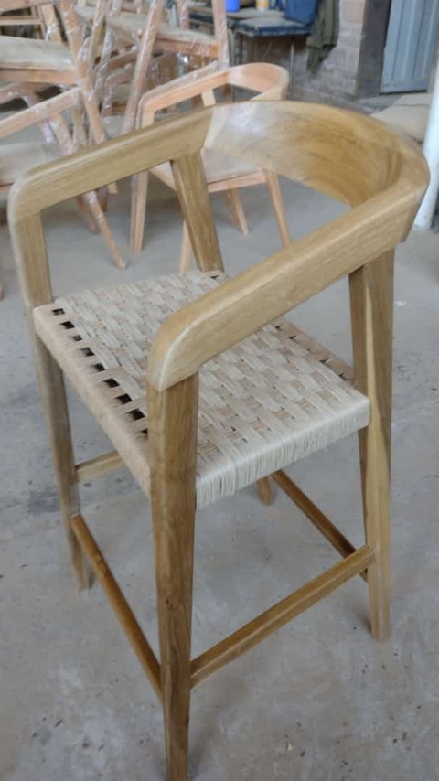 Banqueta - Asiento encordado-