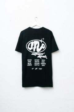 Remera Oversize Delayed Visions Blanco - tienda online