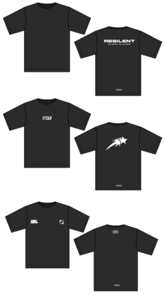 Remera Boxy Estampada MARA GRIND Negro en internet
