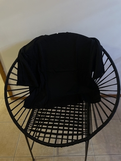 Remera Boxy Estampada MARA RESILENT Negro - comprar online