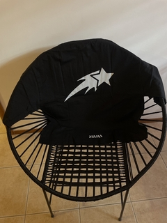 Remera Boxy Estampada MARA STAR Negro