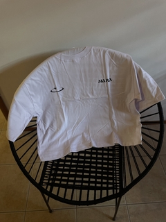Remera Boxy Estampada MARA WINNERS Blanco - comprar online