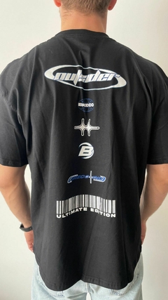 Remera Ultimate Oversize Negro