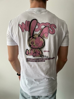 Remera Regular Conejo Blanco