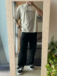 Jean Baggy Cargo Negro - comprar online