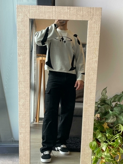 Jean Baggy Cargo Negro