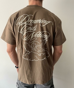Remera Dream Oversize Nuez - comprar online