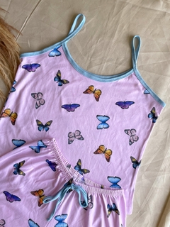 Pijama de alça Liz - Borboletas - comprar online