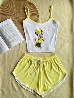 Babydoll Larissa Reto viés - Minnie vestido amarelo - TRAP BOUTIQUE
