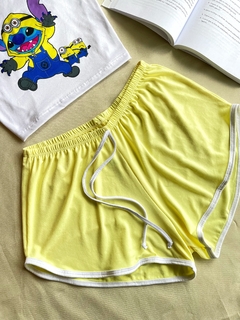 Babydoll Larissa Reto viés - Stitch e Minions na internet