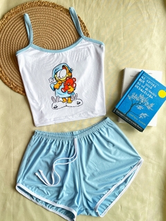 Babydoll Larissa Reto viés - Garfield - TRAP BOUTIQUE