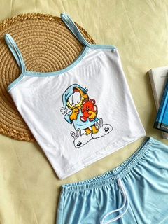 Babydoll Larissa Reto viés - Garfield - comprar online