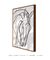 Quadro Decorativo Cavalo Abstrato - comprar online