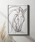 Quadro Decorativo Cavalo Abstrato