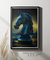 Quadro Decorativo Cavalo Xadrez Preto na internet