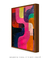 Quadro Decorativo Curvas e Contrastes 001 - loja online