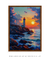 Quadro Decorativo Farol Sunset - Myrrha