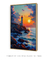 Quadro Decorativo Farol Sunset - Myrrha