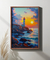 Quadro Decorativo Farol Sunset