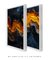 Conjunto 2 Quadros Flame Waves - comprar online