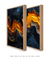 Conjunto 2 Quadros Flame Waves na internet