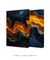 Conjunto 2 Quadros Flame Waves na internet