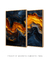 Conjunto 2 Quadros Flame Waves - loja online