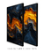 Conjunto 2 Quadros Flame Waves na internet