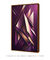 Quadro Decorativo Geometria Abstrata em Tons de Roxo na internet