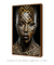 Quadro Decorativo Retrato Afro Contemporâneo - comprar online