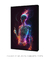 Quadro Decorativo Caveira Iluminada e Colorida - Anhangá Decorados