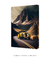 Imagem do Quadro Decorativo Veículo Amarelo em Paisagem Montanhosa