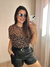 Blusa Animal Print Tule - Number One Store