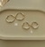 Argollas Plata & Oro (par) - comprar online
