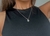 Conjunto Swarovski (aros + cadena)