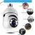 Câmera de segurança wifi ip sem fio 360 com encaixe lâmpada bocal full HD visão noturna - bivolt