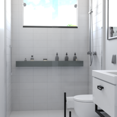 Imagem do Porta Shampoo Linear 120cm Venturi
