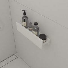 Porta Shampoo Linear 40cm Venturi - Venturi Slate