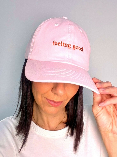 Boné feeling good rosa claro
