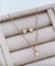 COLAR PONTO DE LUZ. SEMIJOIA OURO 18K