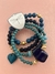 CONJUNTO DE PULSEIRAS FORMAS AZUL