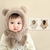 Faux Fur Inverno Baby Hat Scarf, Soft Kids Cap para meninas e meninos, Cartoon Warmer, Neck Ears, Acessórios Infantis, Bonnet, 1 Pc