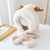 Imagem do Faux Fur Inverno Baby Hat Scarf, Soft Kids Cap para meninas e meninos, Cartoon Warmer, Neck Ears, Acessórios Infantis, Bonnet, 1 Pc