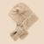 Faux Fur Inverno Baby Hat Scarf, Soft Kids Cap para meninas e meninos, Cartoon Warmer, Neck Ears, Acessórios Infantis, Bonnet, 1 Pc - Achou Levou