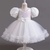 Vestido de princesa rosa fofo para bebé, Festa de casamento infantil, Vestido de formatura, Lantejoula infantil, 1 ° aniversário, Baptismo, Vestido de - comprar online