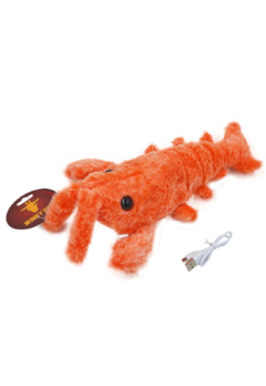 Brinquedo De Pelúcia De Lagosta Recarregável Para Cães E Gatos - comprar online