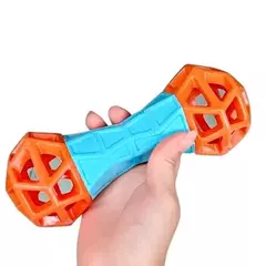 Mordedor Flutuante Porta Petisco Maciço - Osso - comprar online
